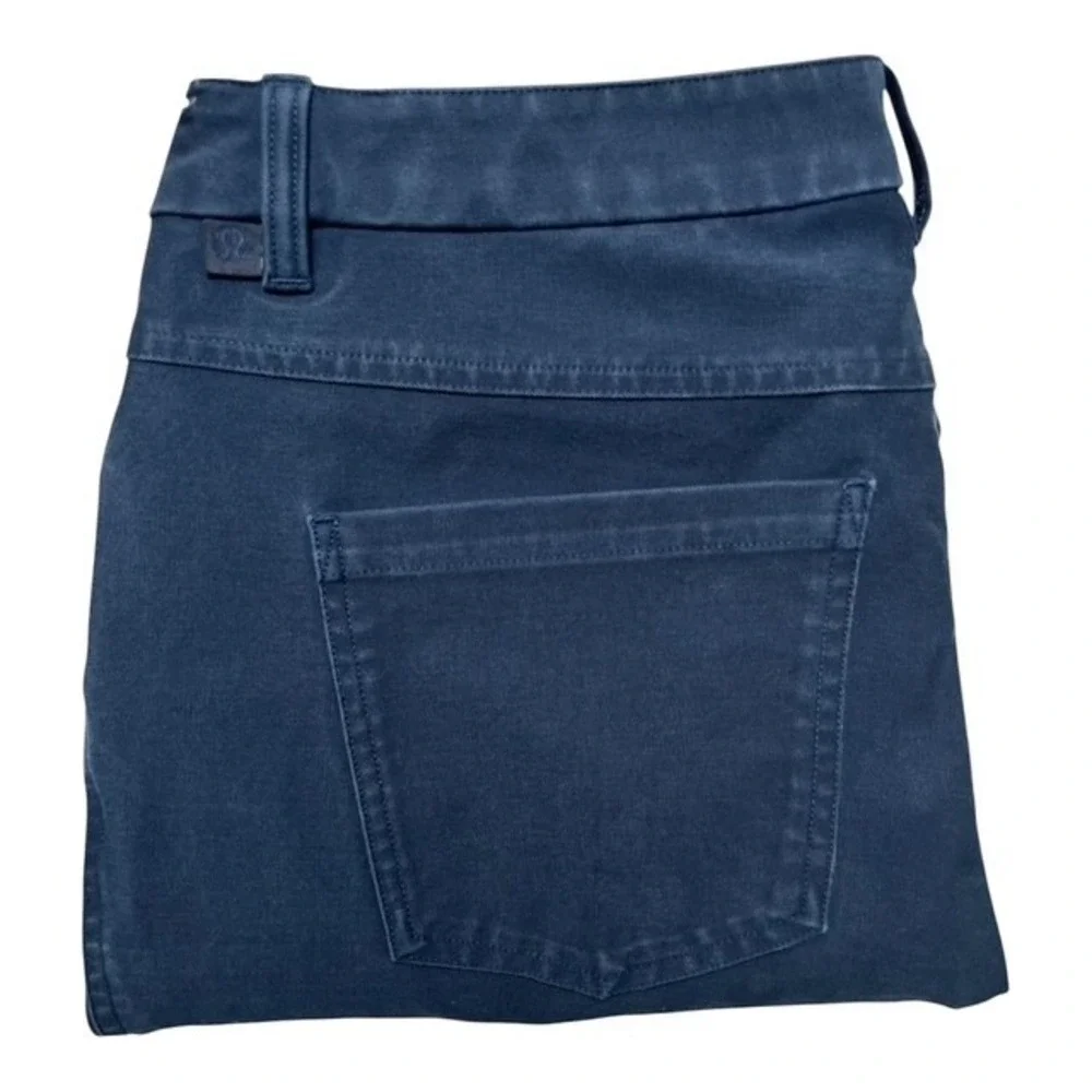 Lululemon Mens Sz 34x31 ABC Utilitech Pants Navy Blue Logo 5 Pocket- 2043